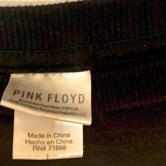 Cute Pink Floyd Crop Top Sweater - Picture 3 of 3